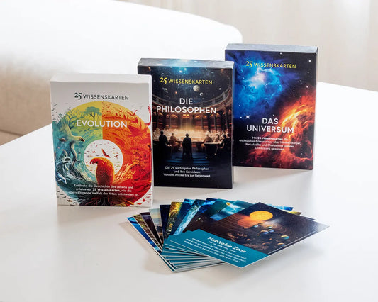 Wissenskarten-Trilogie: Universum, Philosophie & Evolution